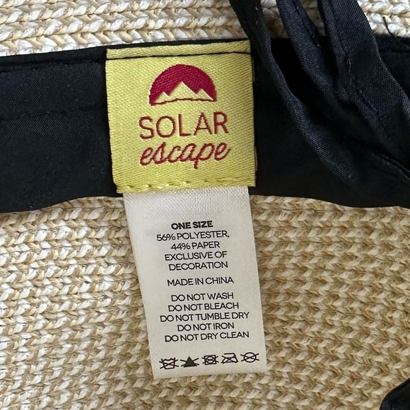 Solar Escape Wide Brim with drawstring Sun Hat, OS - Picture 10 of 11